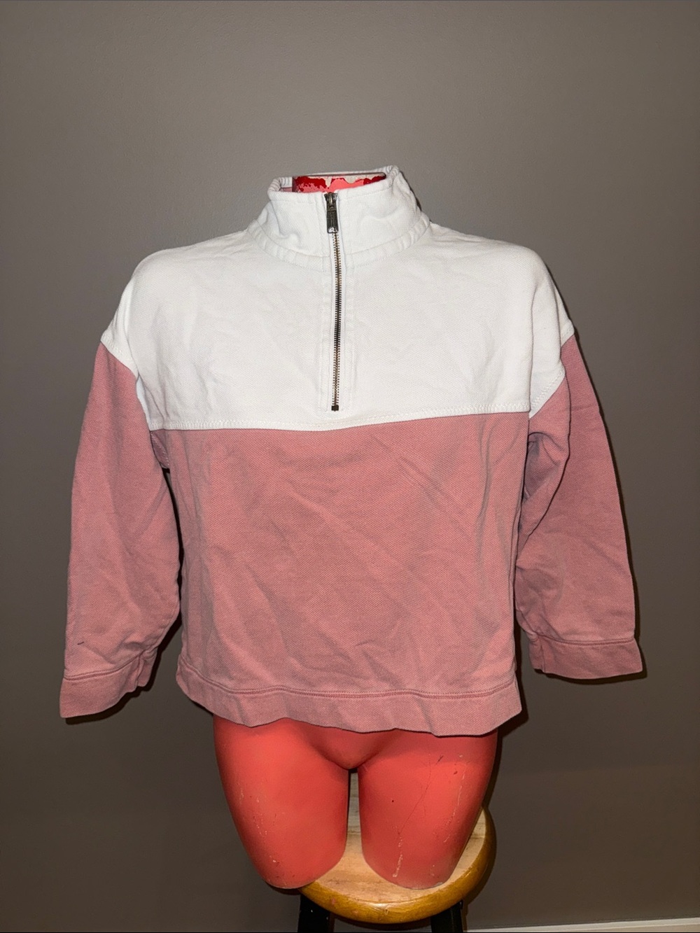 Fat Face zip up sweater pullover